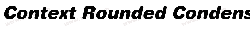 Context Rounded Condensed SSi字体转换
